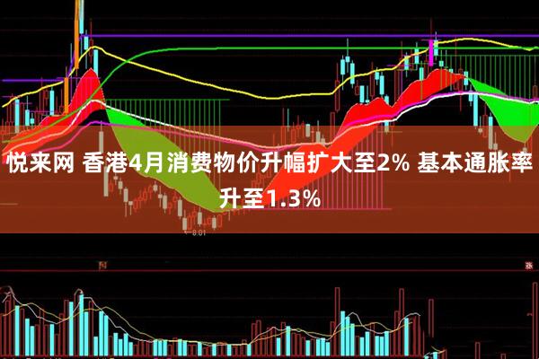 悦来网 香港4月消费物价升幅扩大至2% 基本通胀率升至1.3%